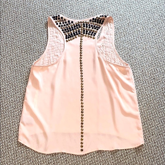 Jeweled Racerback Tank Top - Picture 2 of 5